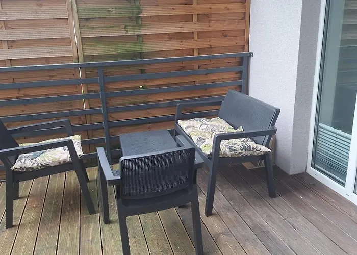 Nowoczesny Z Duzym Tarasem, 2 Apartmán Nový Štětín